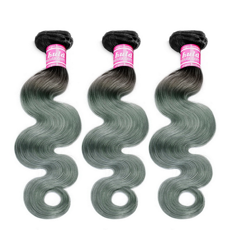 Virgin Hair Body Wave 1B/ Grey Hair Bundles